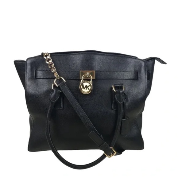 Michael Kors Hampton Large Satchel Bag - Picture 6 of 9